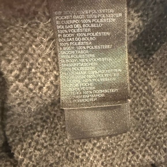 North Face Mens Gray Jacket Full Zip Size Small - Picture 4 of 6